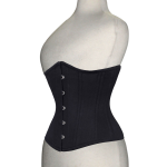 Double-Steel-Boned-Underbust-Cotton-Corset-side