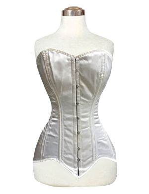 satin corsets, overbust satin corsets, overbust corsets, satin overbust corsets.