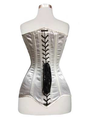 satin corsets, overbust satin corsets, overbust corsets, satin overbust corsets.