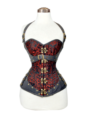 steampunk corsets, punk corsets, overbust corsets, overbust steampunk corsets