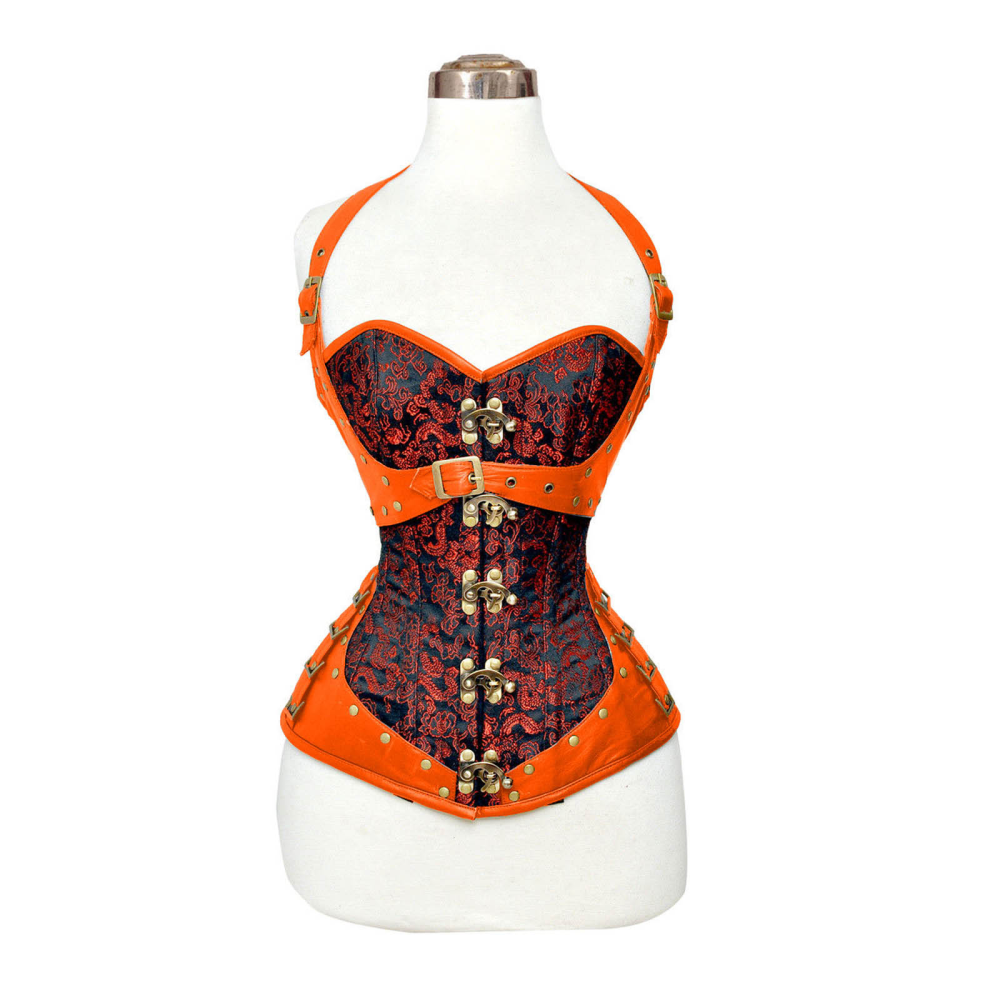 steampunk corsets, punk corsets, overbust corsets, overbust steampunk corsets