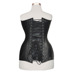 Heavy-Duty-Overbust-Leather-Waist-Trainer-Corset-back