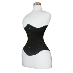 Heavy-Duty-Steel-Bonesed-Underbust-Cotton-Corset-3