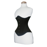 Heavy-Duty-Steel-Boned-Underbust-Cotton-Corset-3