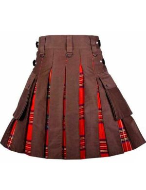 kil utilitario híbrido, falda escocesa híbrida, falda escocesa de dos colores, mejores faldas escocesas