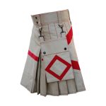 Diagonal-Utility-Kilt-Khaki-Side