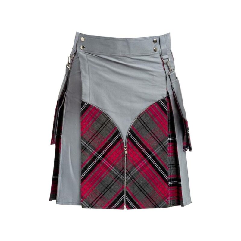 hybrid kilt, tartan hybrid kilt, hybrid utility kilt, kilt for men, hybrid utility kilt