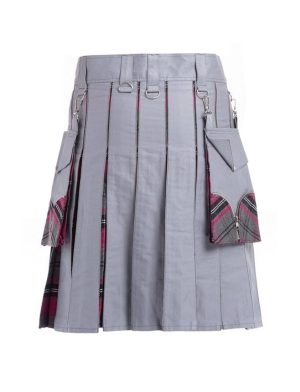 hybrid kilt, tartan hybrid kilt, hybrid utility kilt, kilt for men, hybrid utility kilt