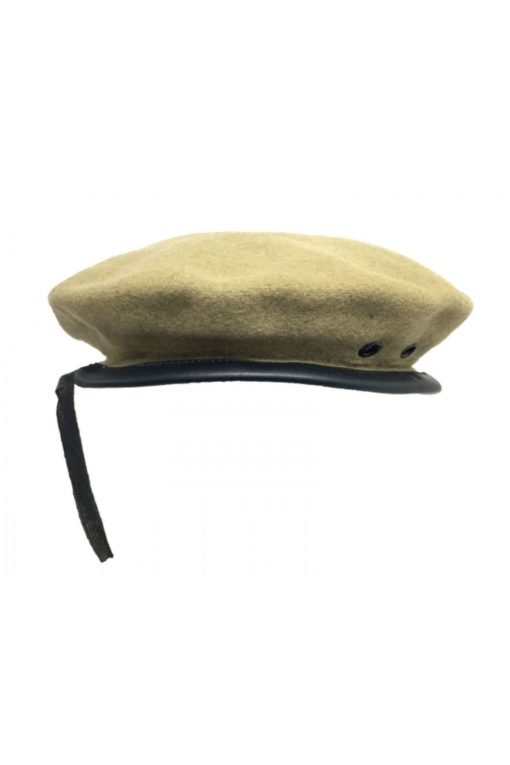 Plain-Khaki-Balmoral-Bonnet-Hat khaki hats, bonnet highland hats