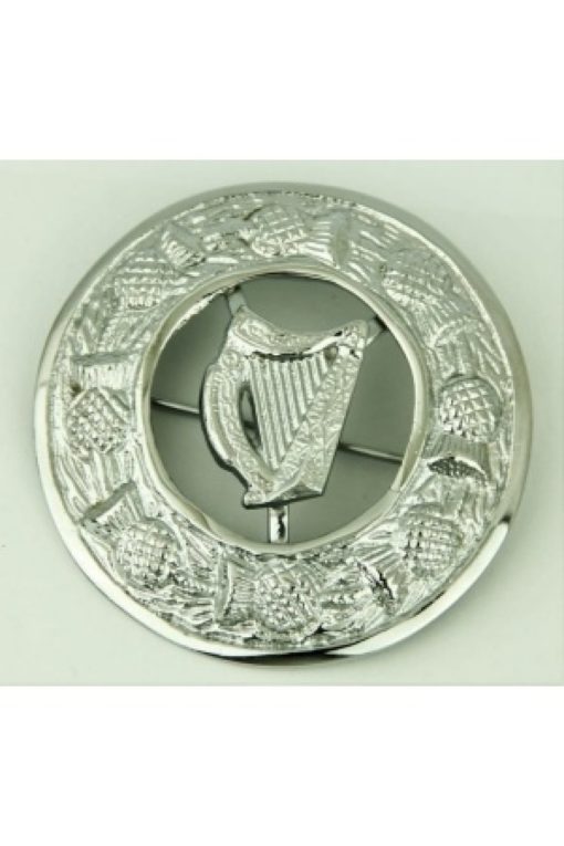 irish-harp-brooch Irish harp brooch, irish brooch for sale, Fly plaid brooch