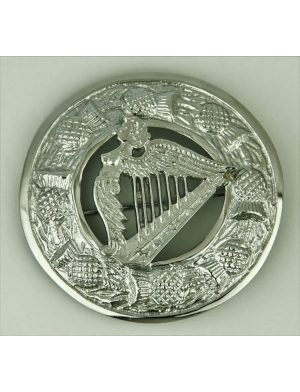 scottish lady harp brooch