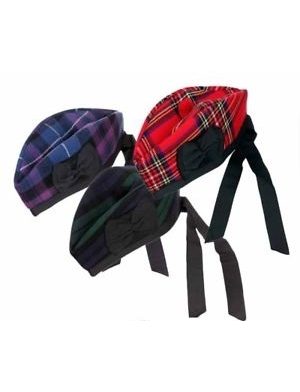 Schottische Hüte, schottische Tartan-Hüte, Highland-Hüte
