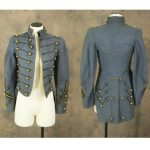 1910s-Grey-Wool-Military-Cadet-Tailcoat
