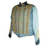 Chaqueta-Militar-Steampunk-Azul-con-Trenzado-Oro