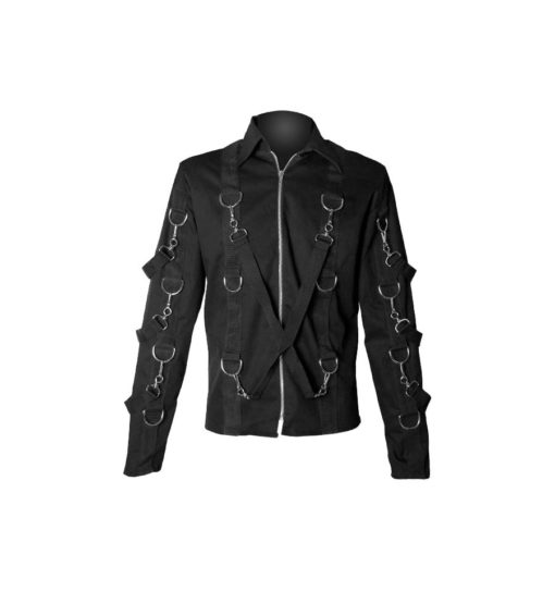 Custody-Carry-Denim-Gothic-Jacket Custody carry denim gothic jacket, gothic jacket, custody carry denim jacket