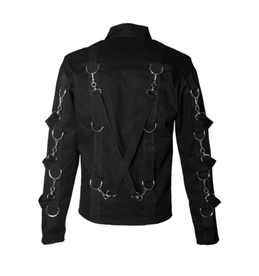 Custody carry denim gothic jacket, gothic jacket, custody carry denim jacket