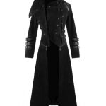 Scorpion-Long-Gothic-Coat-with-Long-Collar