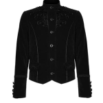 Chaqueta-bordada-sencilla-botonadura-gotica-terciopelo-negro