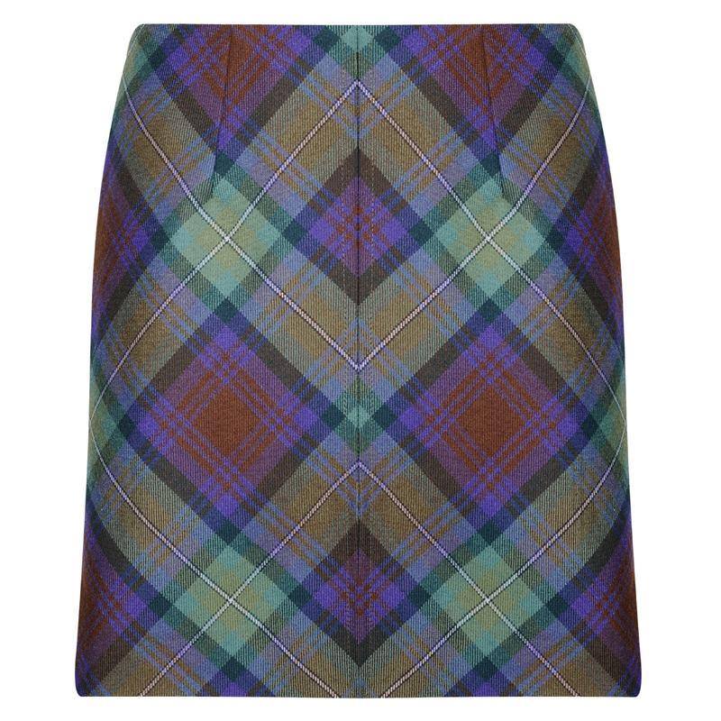 Tartan Mini skirt made up of tartan designed for women.