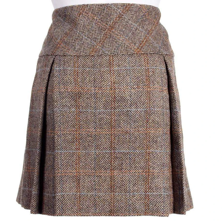 Harris Tweed Mini Kilt está hecho de tweed de primera calidad.