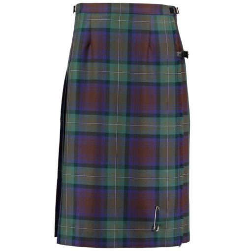 Freedom-tartan-kilted-skirt Freedom Tartan kilted skirt which is exclusively made to measure for women.