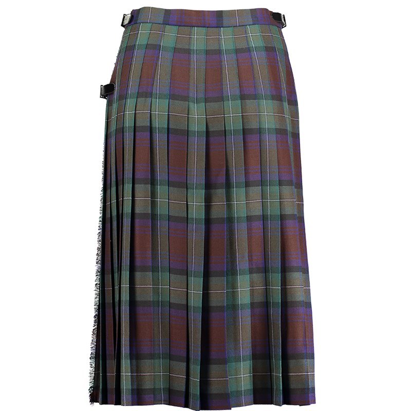 Freedom Tartan kilted skirt which is exclusively made to measure for women.