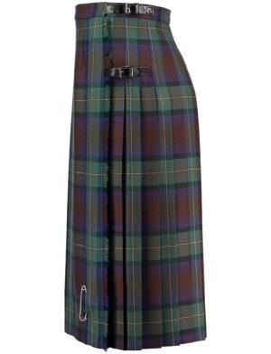 Falda escocesa Freedom tartán confeccionada exclusivamente a medida para mujer.