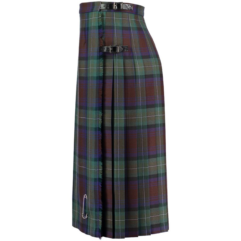 Freedom Tartan kilted skirt which is exclusively made to measure for women.