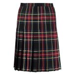 Stewart-Black-Tartan-fiona-pleated-Skirt