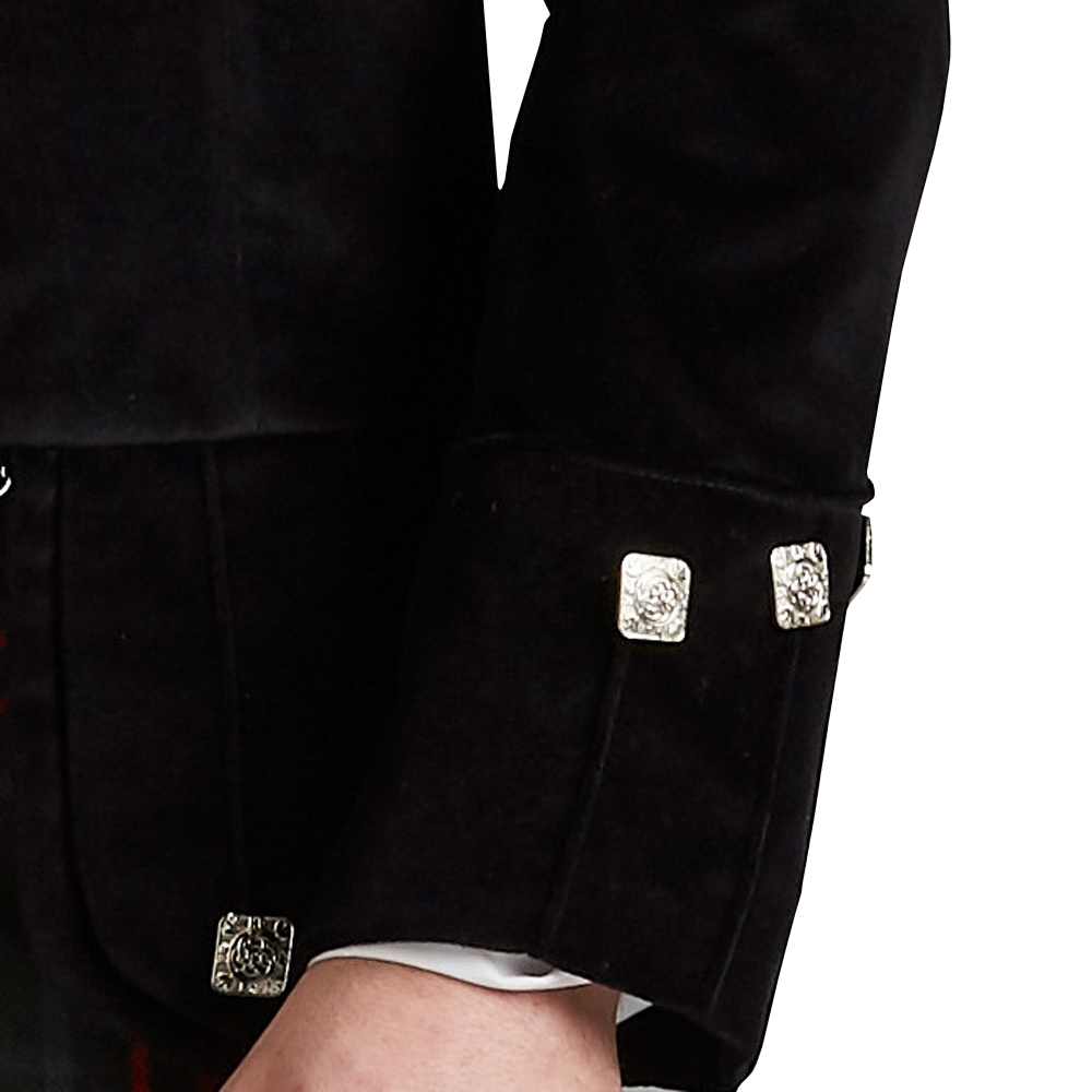 Sheriffmuir Velvet Jacket with 5 Buttons Vest cuffs
