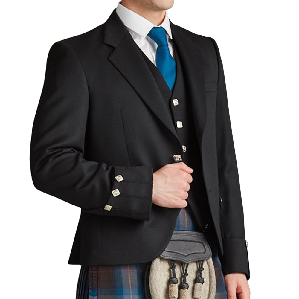 Prince Charlie Kilt Jacket for Men for sale.