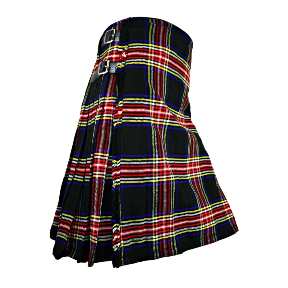 Stewart Black Kilt a la venta a bajo precio.