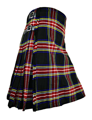 Stewart Black Kilt for Sale in low price.