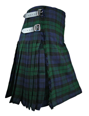 Blackwatch tartan kilt for sale in low price.