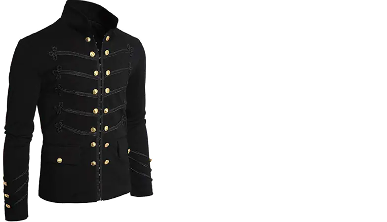 Bénéficiez de réductions exceptionnelles sur les vestes et manteaux gothiques de Kilt and Jacks.