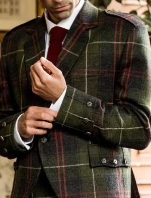 Veste Tartan Argyll pour Homme à bas prix.T