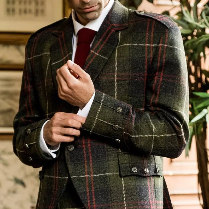Tartan Argyll Jacke für Herren günstig kaufen.T