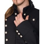 Admiral-Long-Goth-Coat-for-Men-closeup
