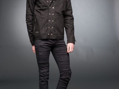 The main picture of B-Biker Style Gothic Jacket with D-Rings.