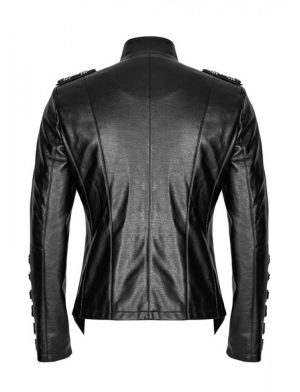 Die Rückseite der Heavy Fashion Steampunk Gothic Jacke
