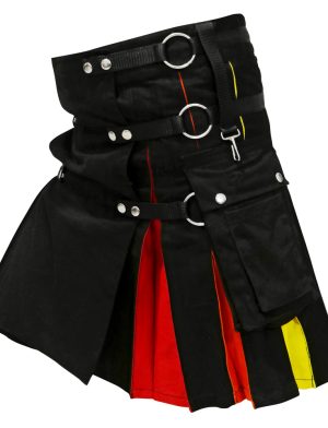 Rainbow Utility Kilt picture from the right side