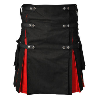 Imagen principal de Rainbow Utility Kilt desde el frente.