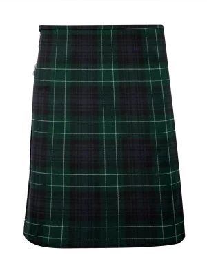 La photo de face du kilt tartan ancien Abercrombie.