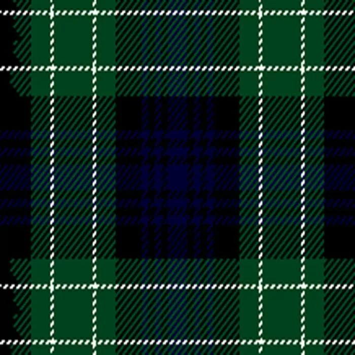 Das Stofffoto des Abercrombie Ancient Tartan Kilt.