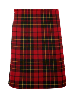 La falda escocesa de tartán Brodie Red Modern.