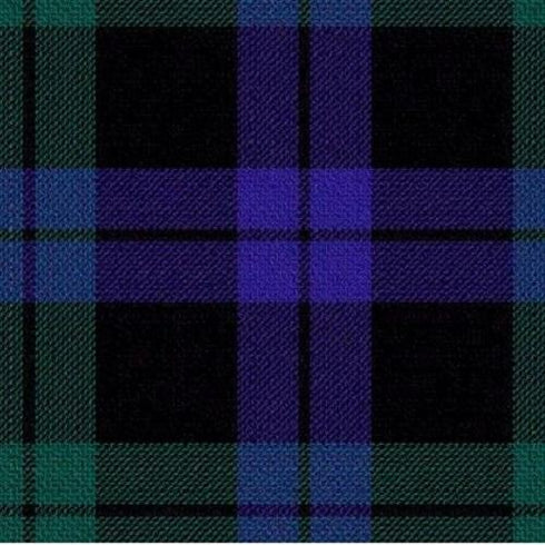 Der Stoff des modernen Tartan-Kilts von Campbell Of Lochawe.