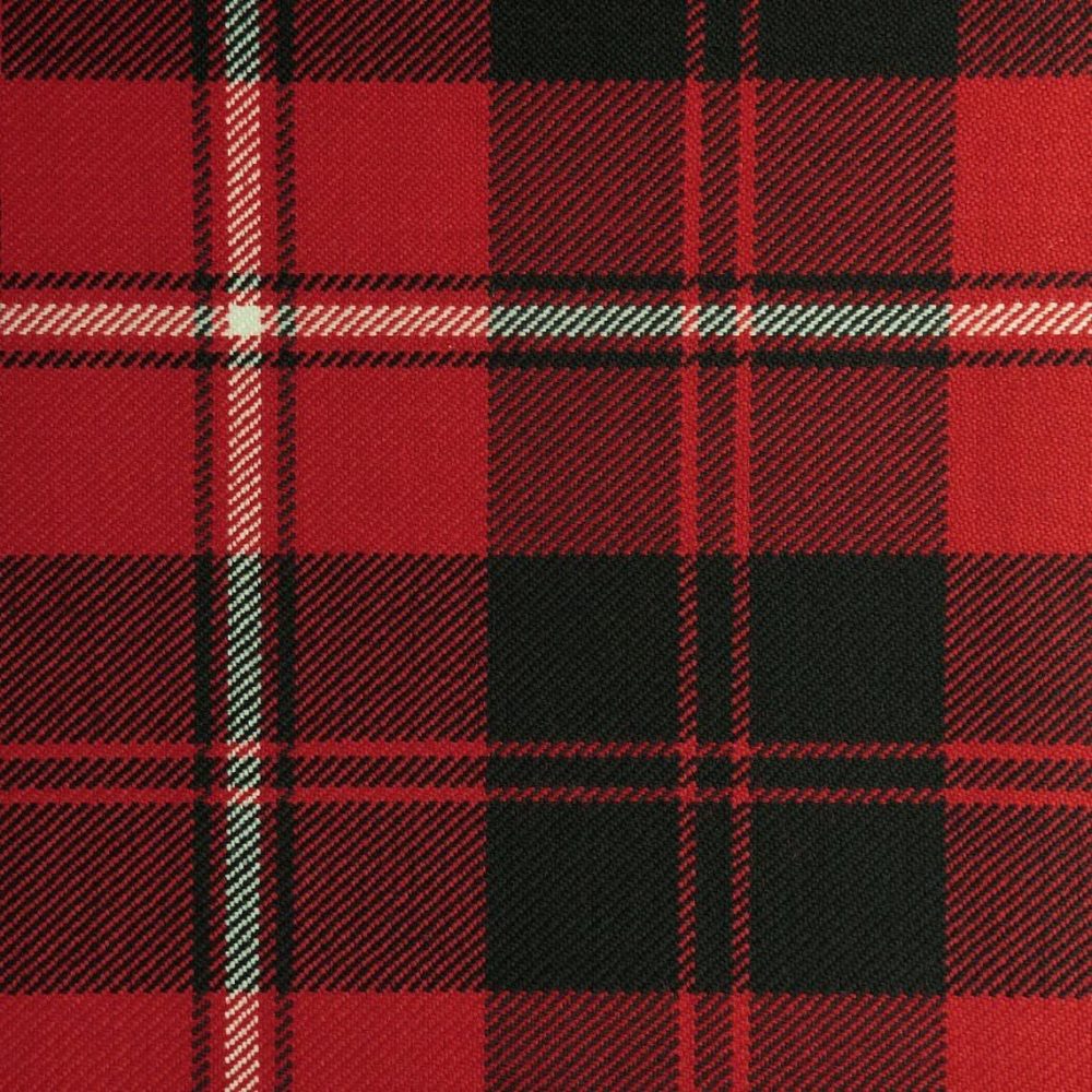 Der Stoff des Cunningham Tartan Kilt.