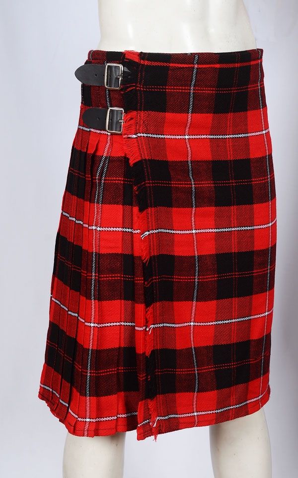 El producto principal de la falda escocesa de tartán Cunningham.