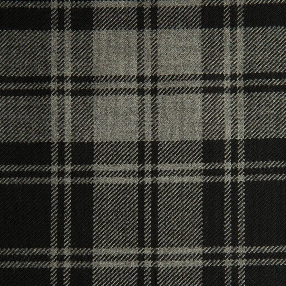 Das Stofffoto des Douglas Grey Modern Tartan Kilt.