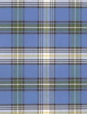 Der Stoff des MacDowall Tartan Kilt.